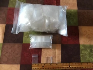 Bolsas de bloqueo con cremallera 2000 joyas piedras preciosas espacio utilizable - Imagen 1 de 1