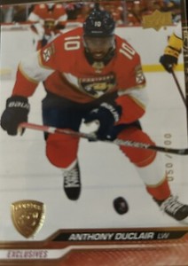 Anthony Duclair #76 050/100 Exclusives 2023-24 Upper Deck Series 1
