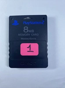 Playstation 2 PS2 Memory Card 8MB Magic Gate Official OEM  SCPH-10020 - Picture 1 of 2
