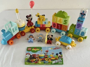 Lego Duplo Disney Mickey & Minnie Birthday Train 10941 - 100% complete w/ extras - Picture 1 of 10