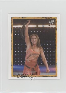 2008 Merlin WWE Heroes Stickers Poster Stickers Mickie James #P15