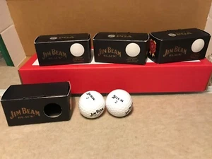2 pack srixon golf balls Jim Beam, black logo, golf balls, 2Pac 8 balls new - Picture 1 of 4