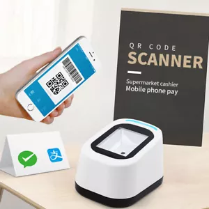 Wired 1D und 2D Codeleser Barcode Scanner Freihändiges Scannen des QR-Codes 2024 - Bild 1 von 11