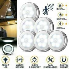 6 LED del sensor de movimiento infrarrojo pasivo automático de luz nocturna infrarrojo lámpara de gabinete escalera inalámbrica *
