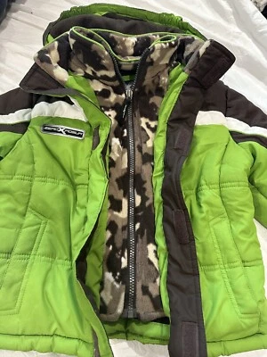 Zero Xposur Boys 3-in-1 Hooded Winter Snow Jacket Size 4T - Image 1 of 4