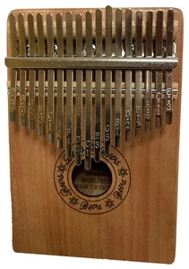 Vivaldi Kalimba Daumenklavier 17 Tasten, schnell zu lernen Liederbuch. Hammer, All in One - Bild 1 von 7