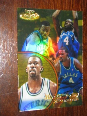 Dallas Mavericks 2000-01 Topps Gold Label #68 Michael Finley Premium #90/1000 - Image 1 of 3