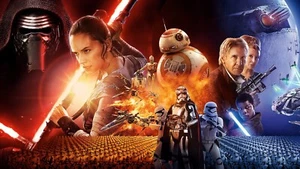 2015 Star Wars Episode VII The Force Awakens Movie Poster 11X17 Rey Kylo Ren ๐ฟ - Picture 1 of 3