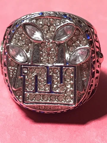 ELI MANNING NEW YORK GIANTS 2011 NFC CONFERENCE CHAMPIONS REPLICA RING Cover