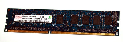 2 GB DDR3 RAM 240-pin PC3-8500E ECC-Memory 'Hynix HMT125U7BFR8C-G7 T0 AA-C' - Photo 1/2