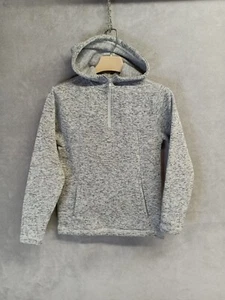 BKE Buckle Hoodie Youth Large 14/16 Gray Quarter Zip Pullover - Picture 1 of 5