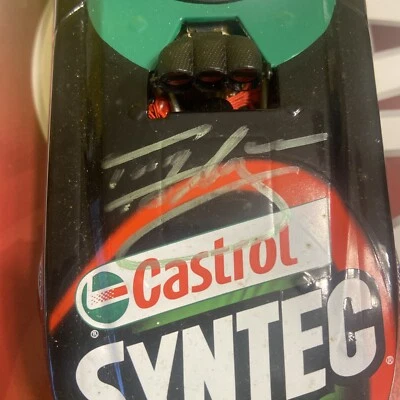 Firmado 2002 Tony Pedregon Mac Tools Castrol Syntec Funny Car 1/24 NHRA Diecast Foto 1 de 4