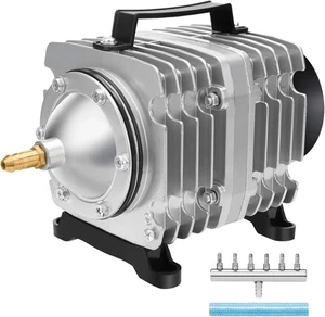Aquarium Air Pump Commercial Air Pump with Aluminum Housing, 18W/600GPH Fish ... - Picture 1 of 7