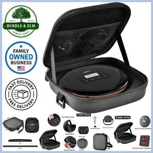 Custodia Lettore CD Portatile EVA Impermeabile Stoccaggio per Walkman Discman Viaggio - Foto 1 di 10