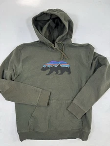 Patagonia Uprisal Hoody Sweatshirt L grün Fitz Roy Bear Graphic Kapuzenpullover Herren - Bild 1 von 6