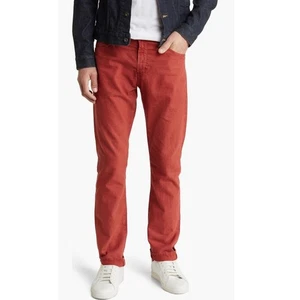 Pantalone uomo AG Everett slim dritto cotone lino taglia 30x34 - Foto 1 di 8
