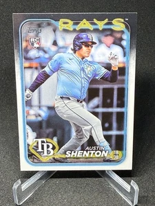 2024 Topps Update Series Austin Shenton #US275 RC Rookie Tampa Bay Rays - Picture 1 of 3