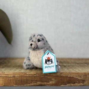 Jellycat Nauticool Spotty Seal - kleine flauschige Kegelrobbe weiche Beanie Tasche Pal - Bild 1 von 12