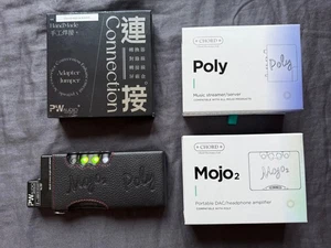 Chord Mojo2&Poly+leather case+PWAudio 4.4mm adapter+5y warranty DAC/AMP/Streamer - Picture 1 of 4