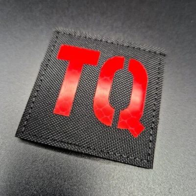 MARKENLOS Erste Hilfe Tourniquet Aufnäher Morale Patch Lasercut IFAK Reflektierend Klett