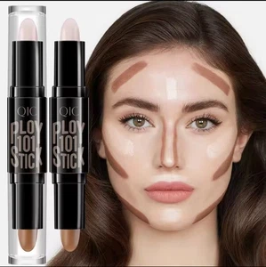 Cream Contour Concealer Stick Dual Highlighter Bronzer Foundation Blush Crayon - Picture 1 of 18