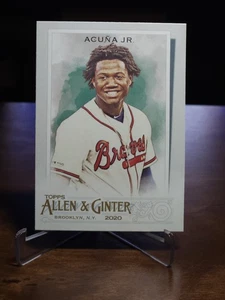 2020 Topps Allen & Ginter's - Ronald Acuña Jr. #88 - Foto 1 di 2