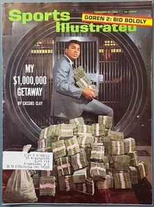 Cassius Clay Sports Illustrated Muhammad Ali Boxing Feb 24 1964 Great Cover! - Picture 1 of 2