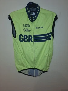 GB Kalas Bright Yellow Gilet Wet And Wind Size 3 Medium - Picture 1 of 3