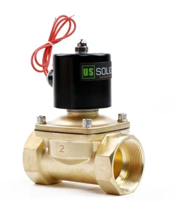 2" Magnetventil - 12V DC Elektro Magnetventil, Messing, Schließer, VITO - Bild 1 von 9
