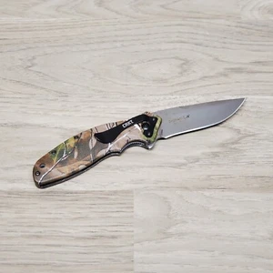 CRKT K480CXP Shenanigan Ken Onion Design Z Camo Realtree Xtra Discontinued - Picture 1 of 12