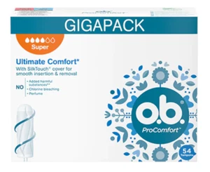 O.B. PRO COMFORT SUPER Tampons, 54 pcs. GIGAPACK - Picture 1 of 2