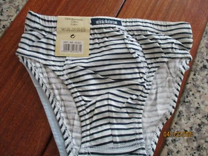 Kinder Jungen Knaben 2 Stück slip Unterhosen Sport Größe 140 hellblau-weiß - Bild 1 von 2