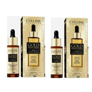 Eveline Cosmetics Gold Peptides 3in1 Face Serum-Lifting Wrinkle 2x30ml - Picture 1 of 2