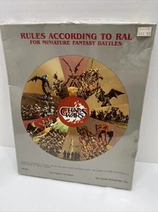Reglas según Ral para Batallas de Fantasía Miniatura Caja Set #99-001- Nuevo Sellado - Imagen 1 de 16