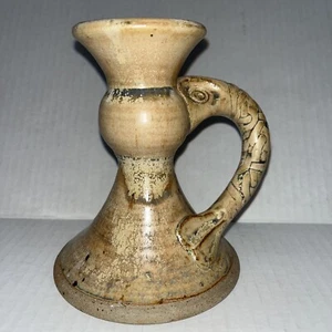 Celtic Clays Keramik ~ braune Fischvase ~ Made in Ireland - Bild 1 von 4