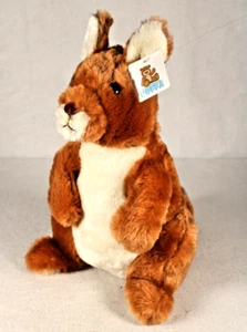 🦘 Goffa Kangaroo Brown Red 11" Baby Young Stuffed Animal Toy Plush New w/Tags - Bild 1 von 6