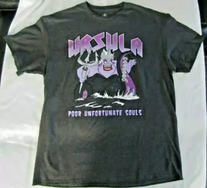 WOMEN'S SIZE LARGE URSULA FROM LITTLE MERMAID DISNEY T-SHIRT NWT - Picture 1 of 2