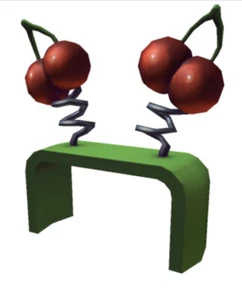 R0BL0X Toy Code Cherry Boppers Avatar Accessory Sent by Messages - Picture 1 of 1