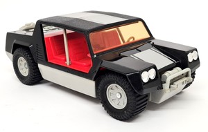 Palitoy Vintage Lamborghini Cheetah Incredible Brain Buggy - Programable Toy Car