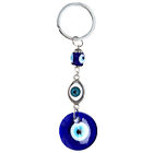 Blue Car Decor Hamsa Evil Eye Keychain for Protection and Luck