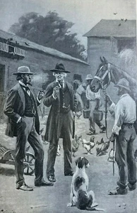 1894 Farmers in the South A. B. Frost illustrations - Picture 1 of 5
