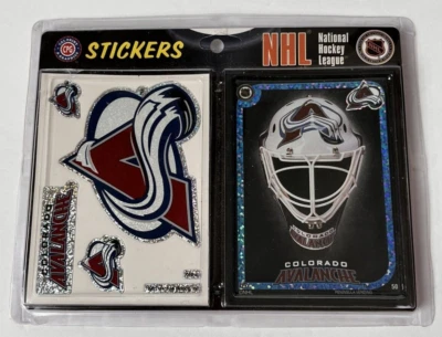 Vintage 1996 Colorado Avalanche NHL National Hockey League Stickers Cal Print - Image 1 of 4