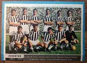 JUVENTUS 1954/55 ORIGINALE FOTOFIGURINAda LO SPORT ILLUSTRATO ANNI 50,LEGGI-8754 - Foto 1 di 1