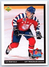 1992-93 Upper Deck McDonald's All-Stars Luc Robitaille Los Angeles Kings #McD-12