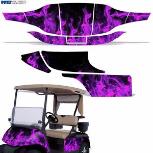 New Ez-Go Txt Graphic Golf Cart Decal Sticker 2 Seat Ezgo 94-13 Ice Pur