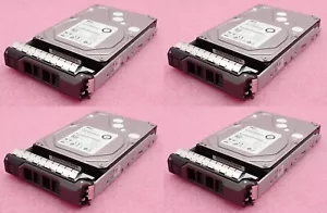 4x Dell 1TB 7.2K 3.5'' SAS 6G LFF Hard Drive HDD 0GPP3G GPP3G Toshiba MG03SCA100 - Picture 1 of 6