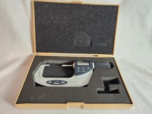 Mitutoyo 422-422 Digimatic Blade Micrometer 1-2.2" Digital Absolute Quick Turn - Picture 1 of 8