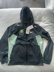 Nike Bank Of America Chicago Marathon Jacket Black Men's Size S Small DX5689-045 - Picture 1 of 6