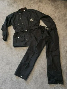 Rare Vintage Phil Read Motorcycle Waterproofs Jacket and Trousers - Size Large - Picture 1 of 8