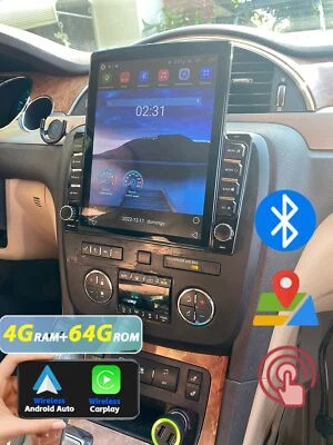 For Buick Enclave 2009-2015  Carplay Android 13 Car Stereo Radio WiFi GPS Foto 1 de 4